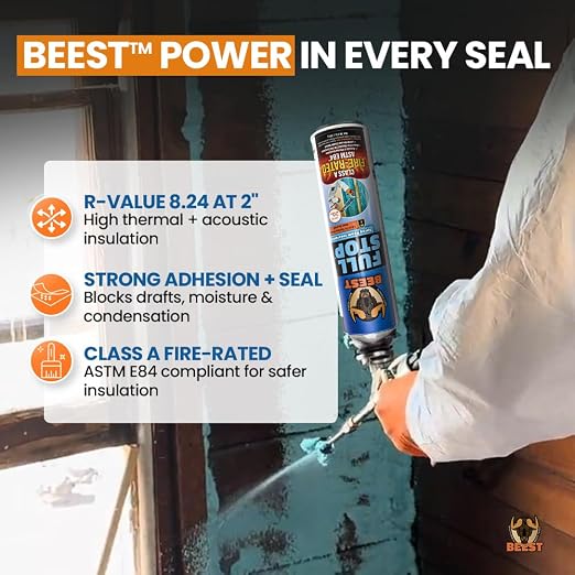 BEEST FullStop Spray Foam Insulation Kit - Image 5