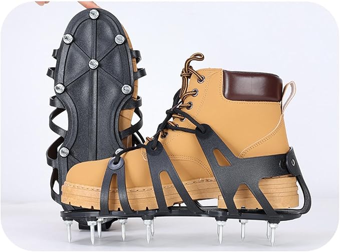 Milageto 2 Pieces Spiked Shoes Self Leveling Safe Walking - Image 6