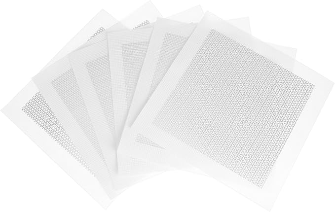 QWORK 6pcs Drywall Repair Patch Kit, Fiberglass Mesh Patches - Image 2