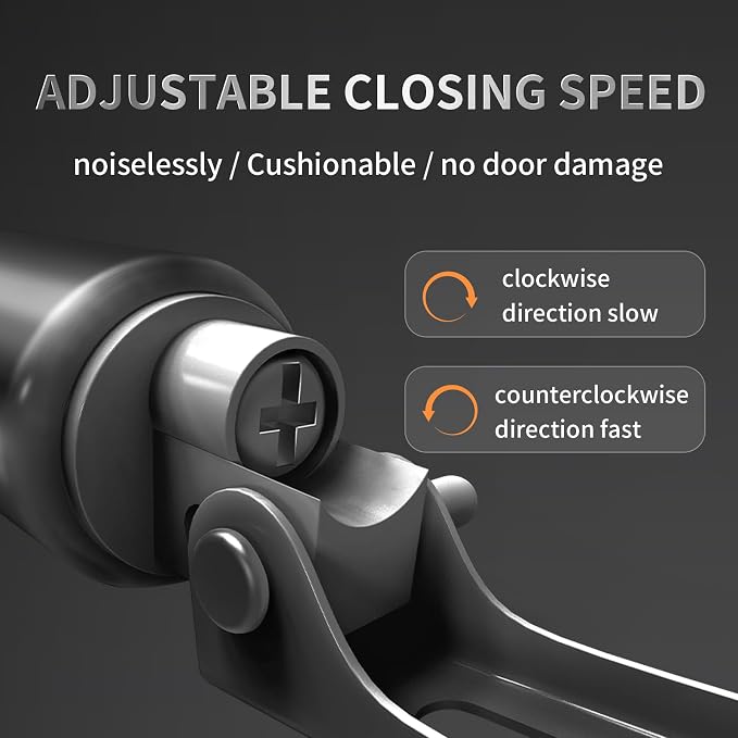 Screen Door Closer, Storm Door Closer, Lasts - Image 3
