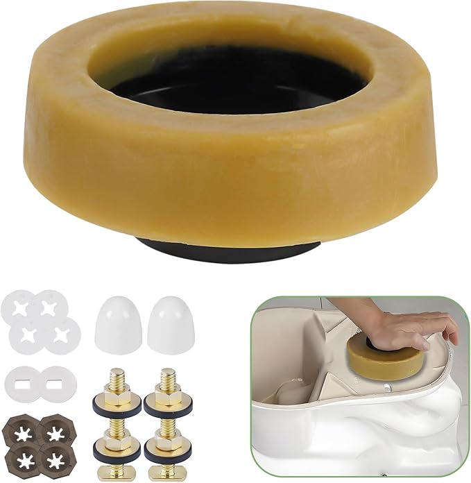 Thick Toilet Wax Ring, Flange Repair Kit - Image 2