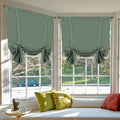 H.VERSAILTEX Blackout Tie Up Curtain 2 Panels Thermal Insulated Window Shade by HVERSAILTEX