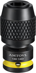 AMTOVL Impact to 1/4 Hex Converter by AMTOVLUS