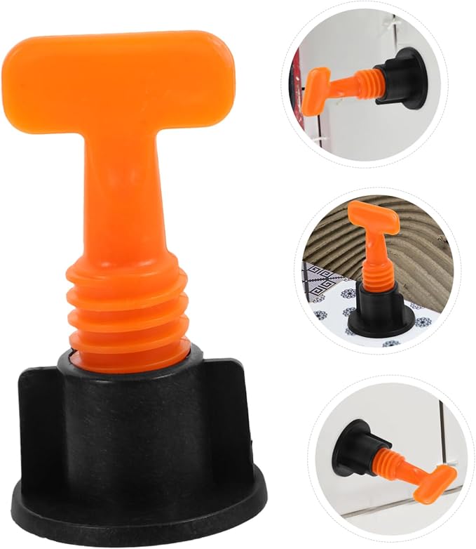 50 Sets Tile Leveler Tile Spacer Flooring Spacers Floor Leveling Tools Leveling - Image 7