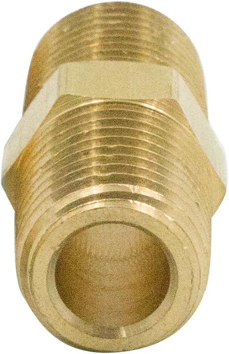 MeiChi 64pcs Brass Pipe Fitting Assortment Kits Hex Head Plug + Reducing NPT - Image 3