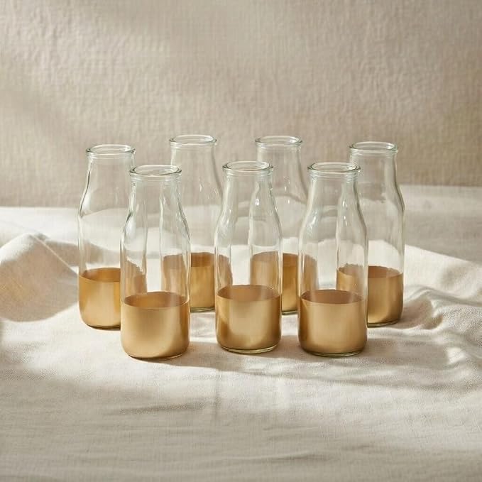 Hosley Set of 6 Pcs, Large Glass Vase - Image 7