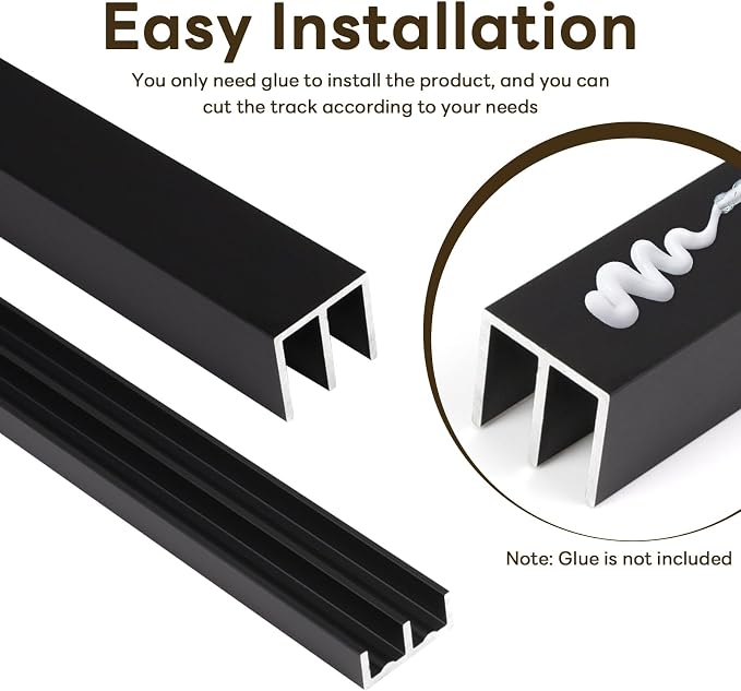 Aluminum Sliding Door Track Set - Image 7