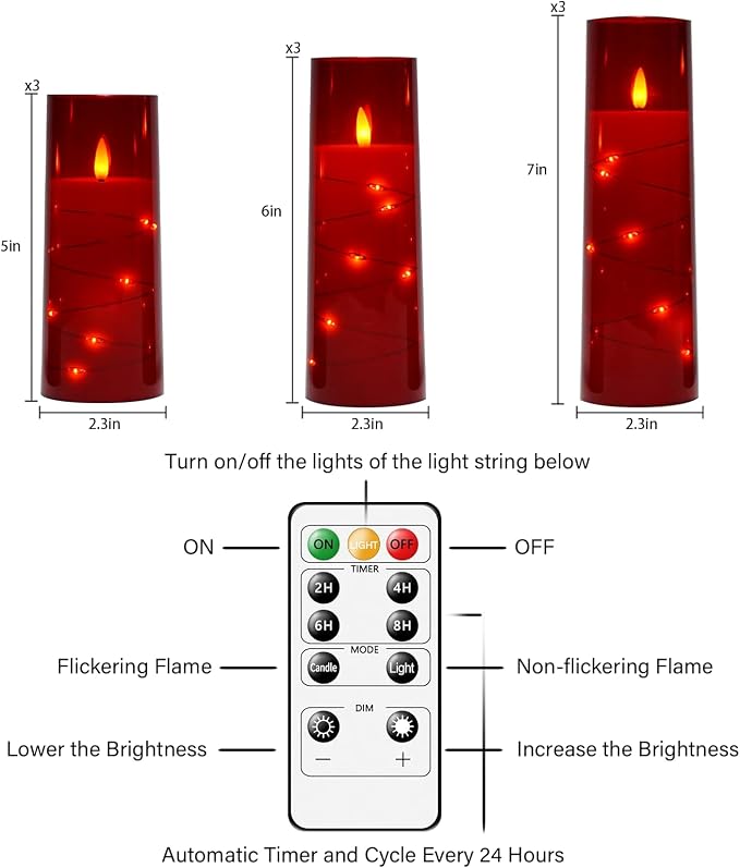kakoya Flameless LED Candles - Image 5