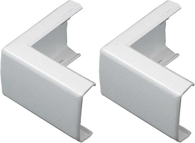 Wiremold Plastic Nonmetallic Raceway, Extending Power, On-Wall Outside Elbow by Legrand-Wiremold