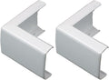 Wiremold Plastic Nonmetallic Raceway, Extending Power, On-Wall Outside Elbow by Legrand-Wiremold