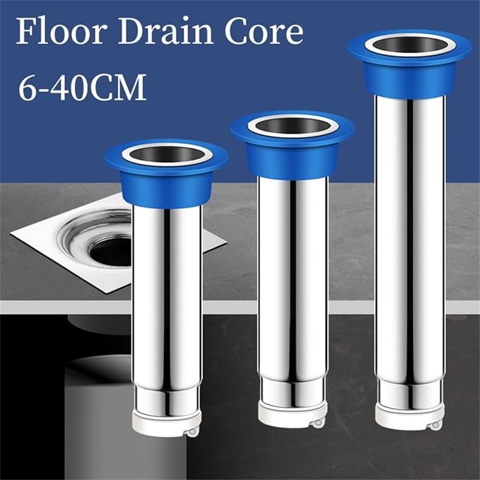 Stainless Steel Floor Drain Extension Tube | Anti-Odor Sewer Pipe Core Sink - Image 7