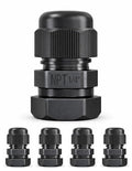 1/4" NPT Strain Relief Nylon Cord Grip Cable Glands by MGISpeedWare