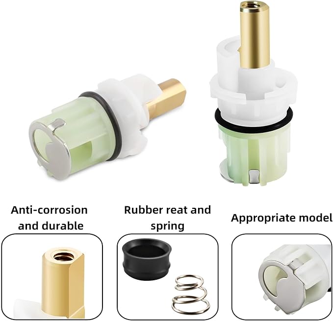 RP25513 Faucet Stem Repair Kit for Delta 2-Handle Faucets 2-Pack | Includes - Image 3