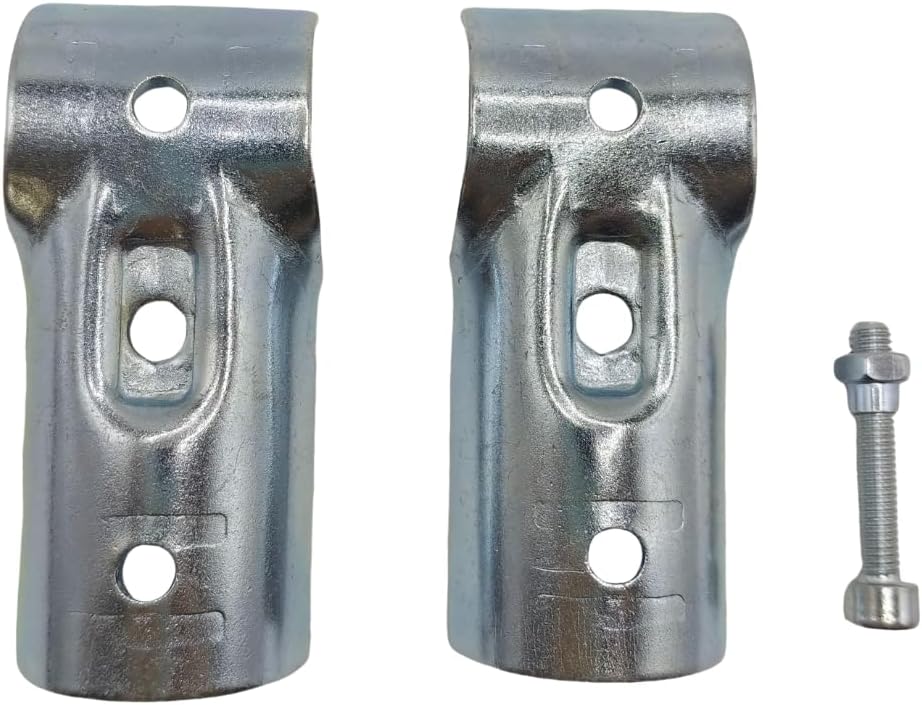 6 Pcs T Clamps Pipe Connector Metal Fittings, Structural Pipe Connector Joint - Image 7