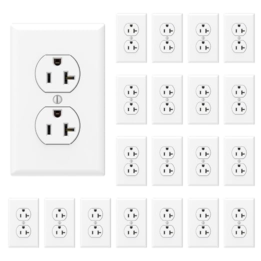 ThunderWay Duplex Electrical Receptacle Outlets by ThunderWay