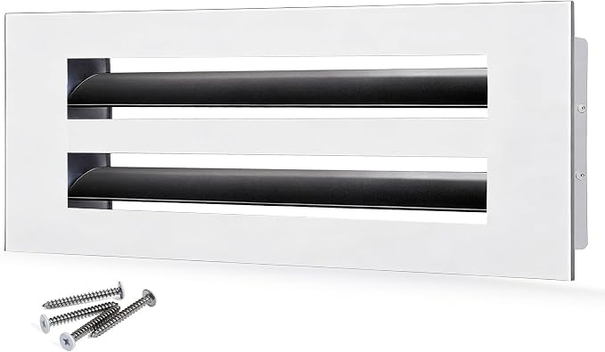 16x4 Modern AC Vent Cover, Decorative Air Vent Register Grille by Soknockk