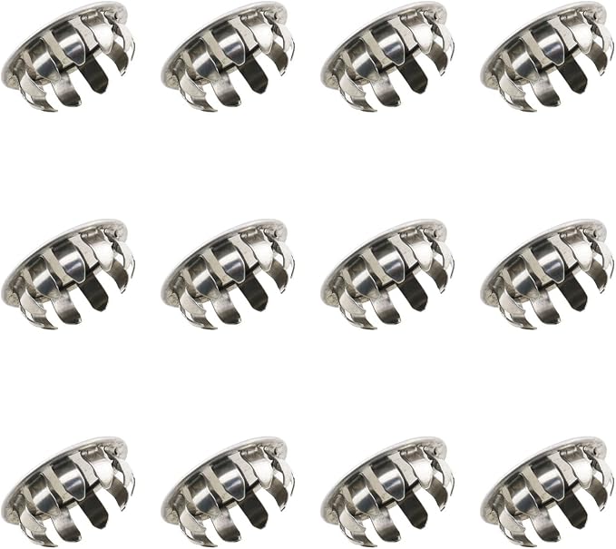 12PCS Round Steel Removable Seal Knockout Seal Electrical Box Knockout Plugs by Unknown