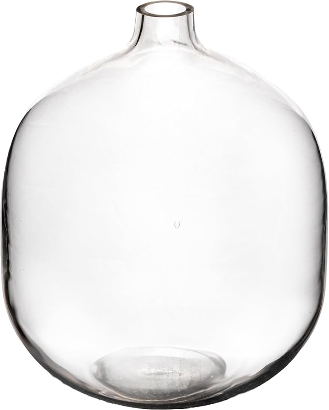 Bloomingville Stout Clear Glass Vase by Bloomingville