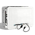 9" in Wall TV Media Box for Device & Cable Management Hidden Outlet Box by Naerza