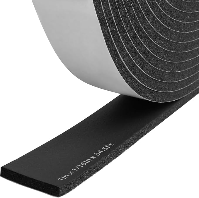 Storystore Weather Stripping Foam Tape, Noise Reduction & Gap Sealing by Storystore