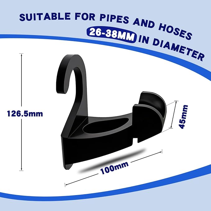 2Pcs Swimming Pool Pipe Holders, Pool Accessories, Pool Hoses - Image 2