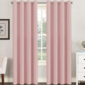 H.VERSAILTEX Pink Blackout Curtain by HVERSAILTEX