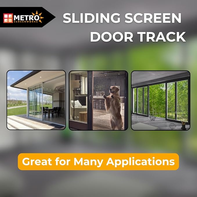 Metro Screenworks Sliding Door Bottom Track - Image 6