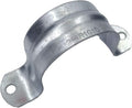 Rigid Pipe Strap Clamp Hanger, 2 Holes, Galvanized or PVC Pipes, IMC Conduit by Unknown