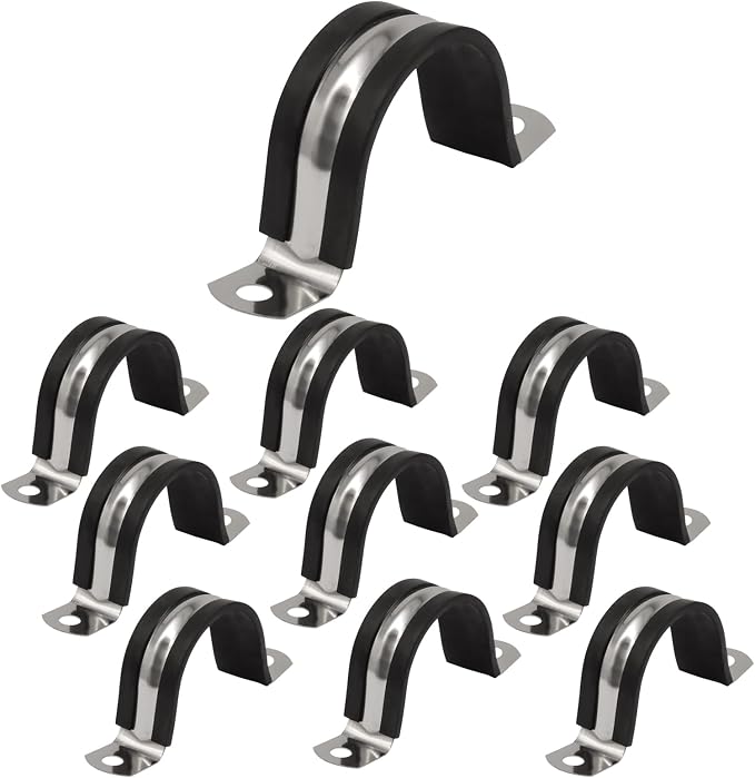BokWin 1-9/16 Inch Stainless Steel Rigid Pipe Strap | Pipe Fasten Holder - Image 5