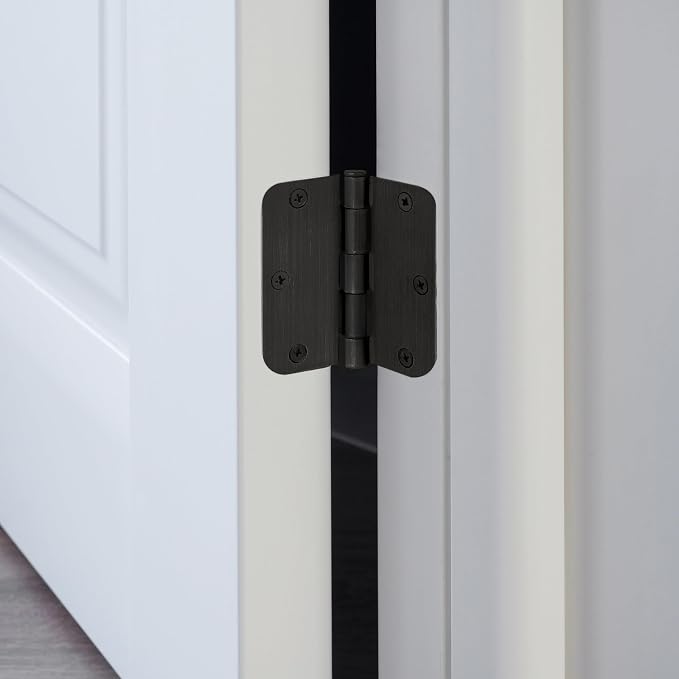 Design House Interior Door Hinge, Oil Rubbed Bronze | 5/8" Radius, Traditional - Image 7