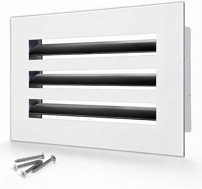 10x6 Modern AC Vent Cover, Decorative Air Vent Register Grille by Soknockk
