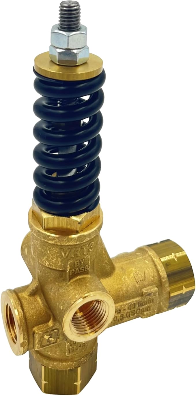Annovi Reverberi VRT3-310A Unloader, 4500 PSI, 10.5 GPM, No Adjustment Knob by AR+ANNOVI+REVERBERI