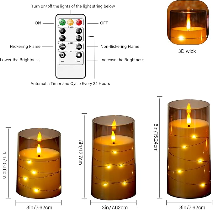 kakoya Flameless LED Candles - Image 5