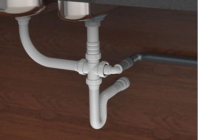 Flexible P-Trap for 1-1/2" Drain Pipes - Image 4