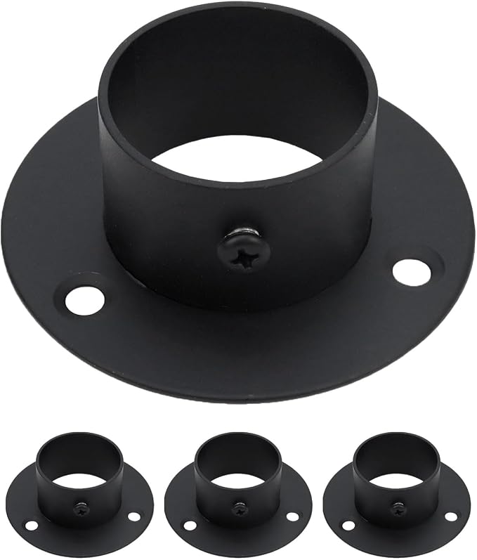 Antrader Stainless Steel Heavy Duty Closet Rod Holder, 1.5" Diameter | Closet by Antrader