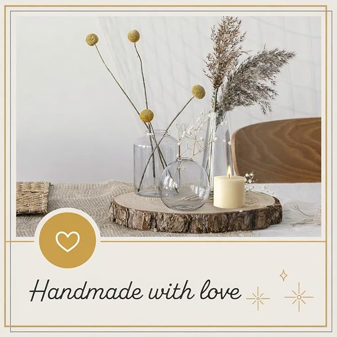 Melt Candle Ivory Pillar Candles, 3 Pack, 3 x 3 Inch | Up to 55-hour burn - Image 9