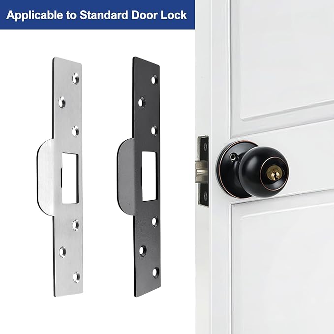 Extra-Long Door Strike Plate, Extended Length/Height - Image 7