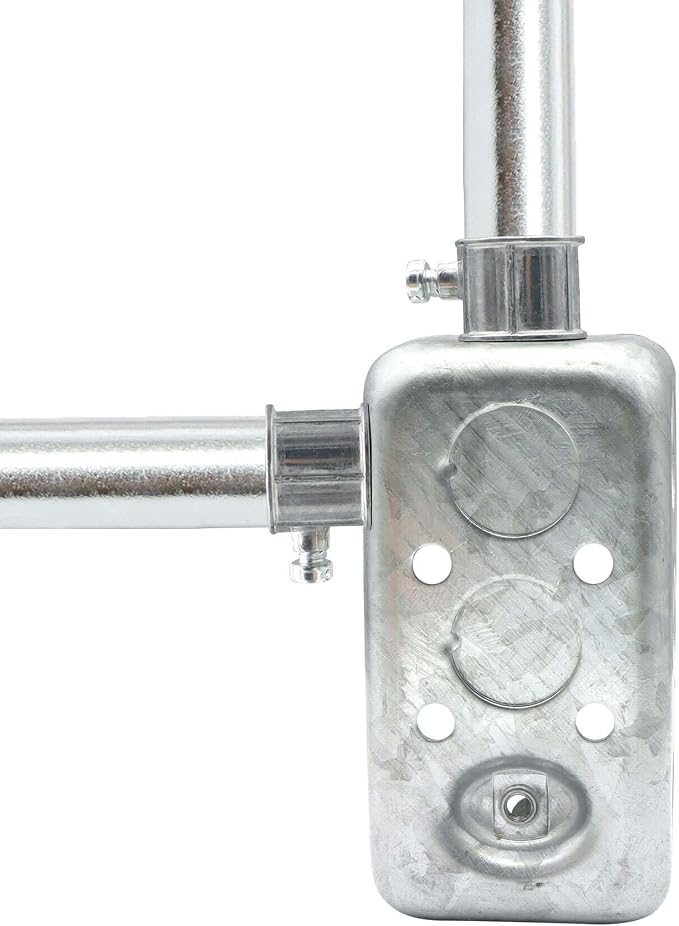 25 Packs EMT Set Screw Connectors, 1/2-Inch EMT Zinc Die Cast Electrical - Image 4