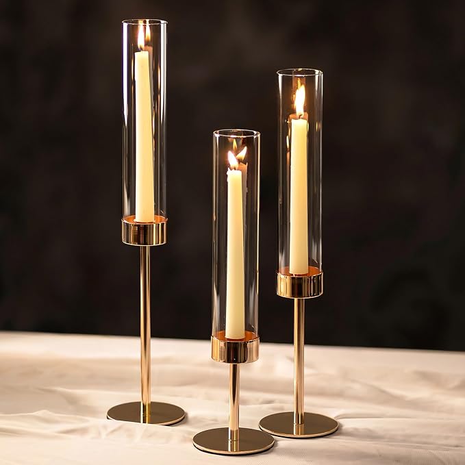 NUPTIO Hurricane Candlestick Holders by Nuptio