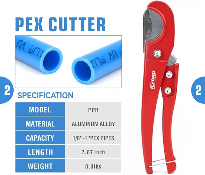 iCrimp 3/8 to 1 inch Cinch Clamp Crimping Tool Kit, - Image 3