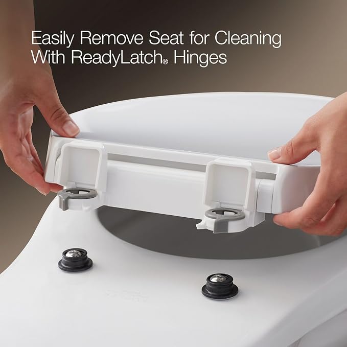 KOHLER 4639-RL-G9 Cachet ReadyLatch Round Toilet Seat Soft Close - Image 8