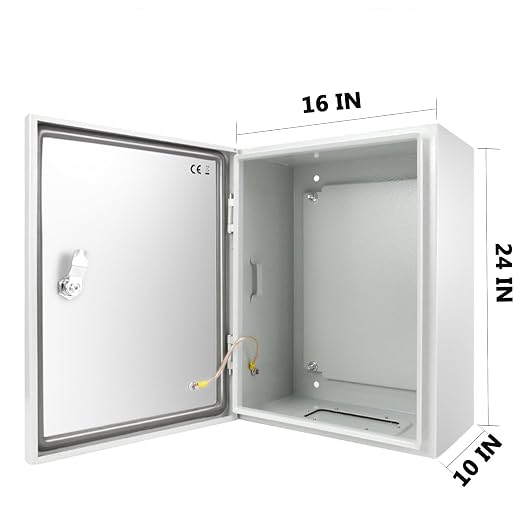 Tocretoare Outdoor Electrical Box, Steel Junction Box 24X16X10'', NEMA 4X - Image 9
