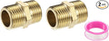 PATIKIL Brass Pipe Fitting by PATIKIL