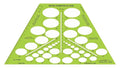 Pacific Arc Template: Metric Isometric Ellipse 35 & 16 Degrees 13.25" x 7.25" by PacificArc