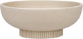 Deobath Large Resin Pedestal Decorative Bowl by Deobath