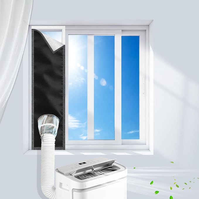 420D High Density Portable AC Window Seal Kit, Claw-Proof Pet Friendly Fabric - Image 6