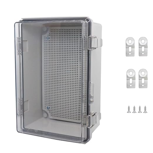 Waterproof Junction Box, ABS Plastic Electrical Box by LuSumtly
