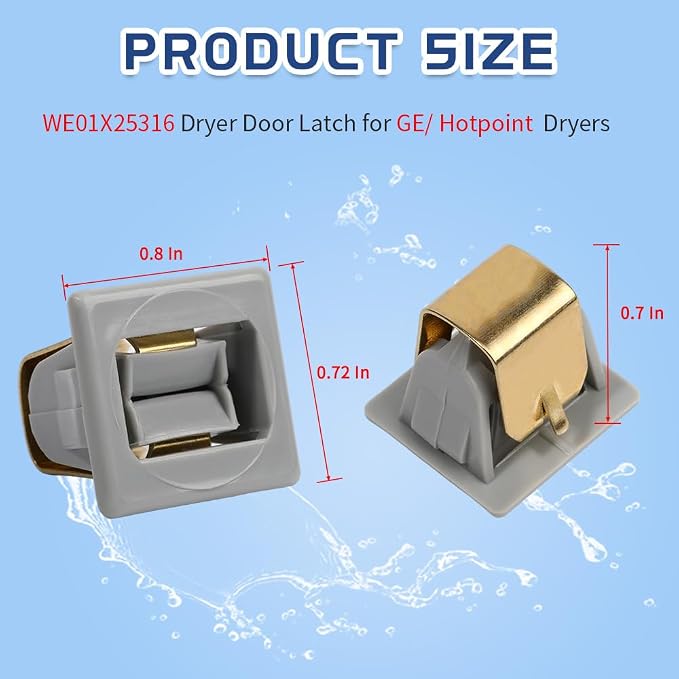 WE01X25316 Dryer Door Latch fit - Image 6