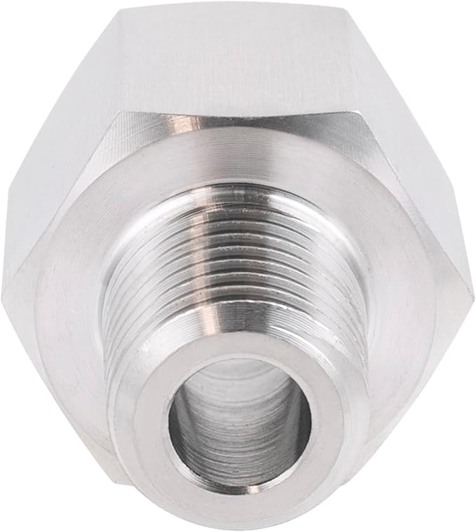 Stainless Steel 304 1/4" NPT Female x M16*1.5 Male Pipe Adapter 1pc - Image 6
