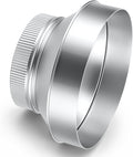 1 Pcs 10 Inch to 7 Inch Duct Reducer Increaser Galvanized Steel Air Duct by Otoolling